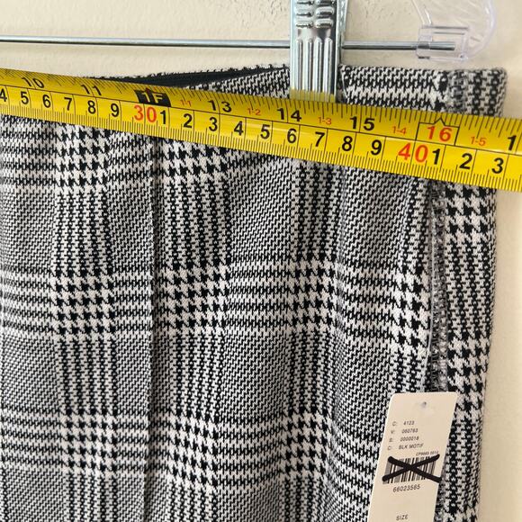 Anthropologie X Maeve Straight Wide Leg Plaid Pants Multicolor Size XL 33"x26" - Picture 5 of 8